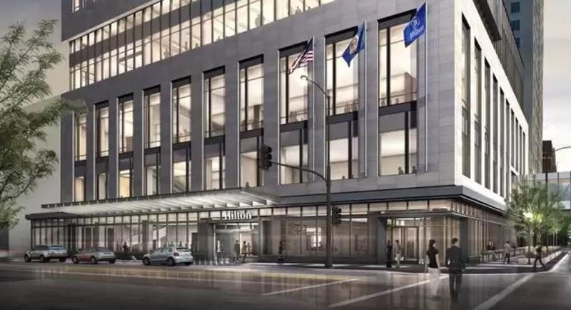 Hilton Rochester Mayo Clinic Area Eksteriør billede